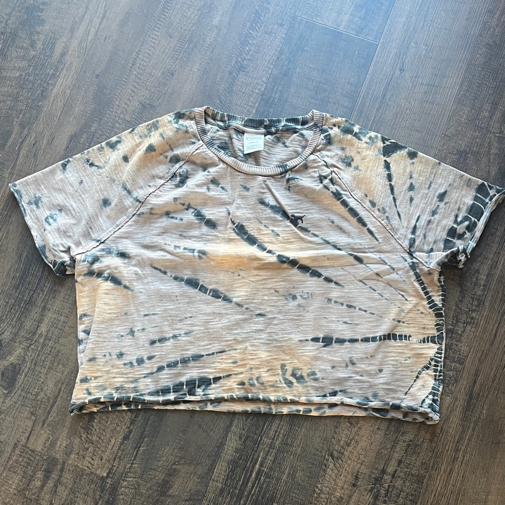 PINK Victoria's Secret Tie-Dye Boxy Tee